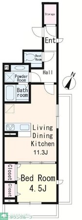 Camino de Sakuraの物件間取画像